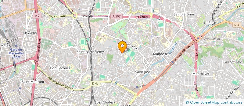 localisation de l'entreprise MADAME OULIMATA GAYE à MARSEILLE