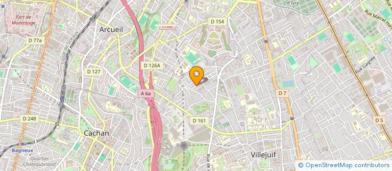 localisation de l'entreprise MADAME OUM EL DJILALI DROUICHE à VILLEJUIF