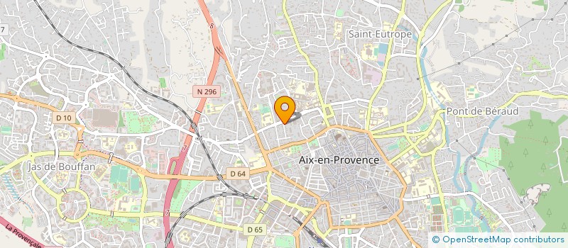localisation de l'entreprise MADAME OUM-HANI BOUKRIA à AIX-EN-PROVENCE