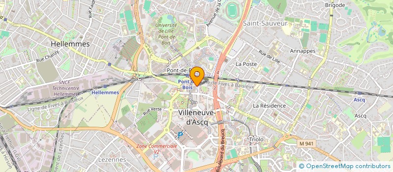 localisation de l'entreprise MADAME OUMAIMA ARGOUB à VILLENEUVE-D'ASCQ