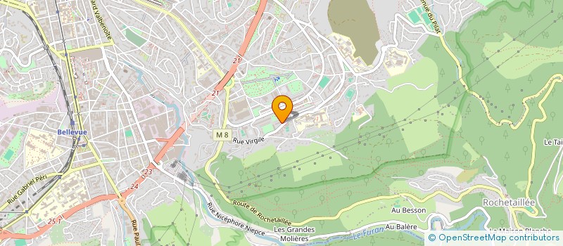 localisation de l'entreprise MADAME OUMAIMA BARARA  SAINT-ETIENNE