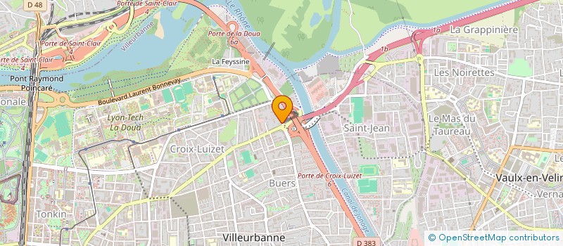 localisation de l'entreprise MADAME OUMAIMA HAROUID  VILLEURBANNE