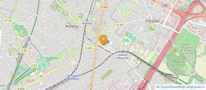 localisation de l'entreprise MADAME OUMAIMA KAABOUCHI à ANTONY