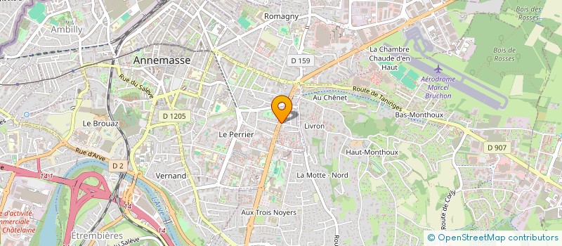 localisation de l'entreprise MADAME OUMAIMA LOURIMI  ANNEMASSE