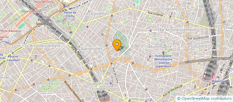 localisation de l'entreprise MADAME OUMAIMA MADLOUM BEN ABDELLAH MEDANI  PARIS