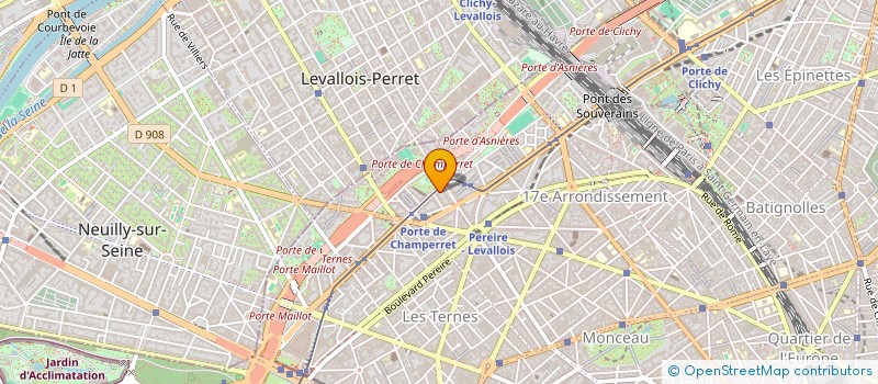 localisation de l'entreprise MADAME OUMAIMA SENBLI  PARIS