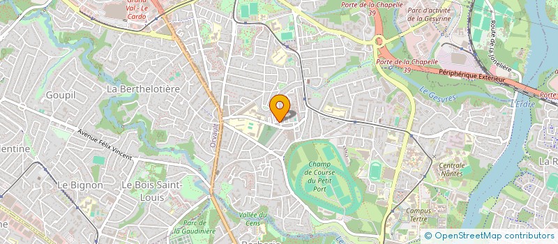 localisation de l'entreprise MADAME OUMALKER ABDI ARREH  NANTES