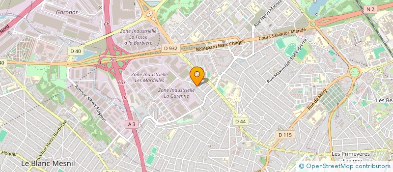localisation de l'entreprise MADAME OUMAMA SOUNA à AULNAY-SOUS-BOIS