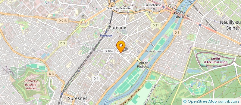 localisation de l'entreprise MADAME OUMAYMA AOUADI  PUTEAUX