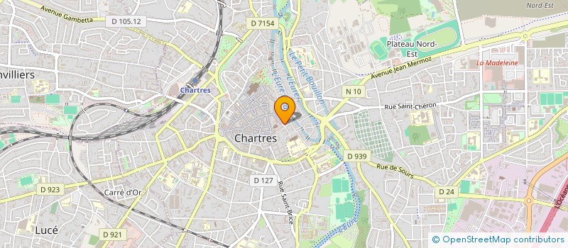 localisation de l'entreprise MADAME OUMAYMA AZIZI à CHARTRES