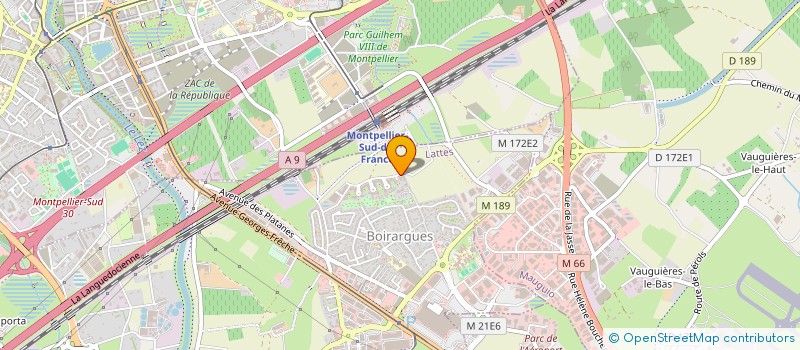 localisation de l'entreprise MADAME OUMAYMA BENOUAHI à LATTES