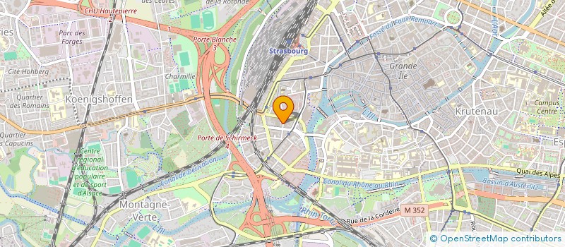 localisation de l'entreprise MADAME OUMAYMA CHERIF à STRASBOURG