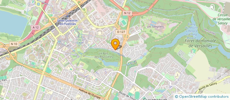 localisation de l'entreprise MADAME OUMAYMA KHADRAOUI  GUYANCOURT