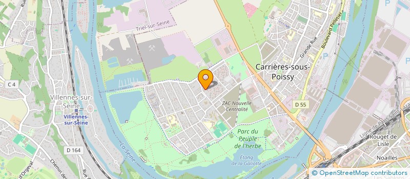 localisation de l'entreprise MADAME OUMAYMA KOUALLA  PARIS