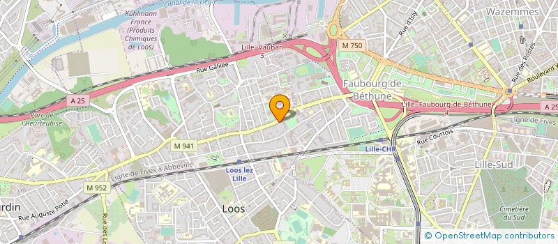 localisation de l'entreprise MADAME OUMELKHEIR BENSLIMAN  LOOS