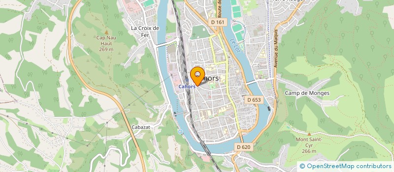 localisation de l'entreprise MADAME OUMELKHEIR OURAMDANE  CAHORS