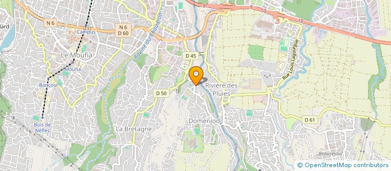 localisation de l'entreprise MADAME OUMEMA MOUSSADJI à SAINT-DENIS