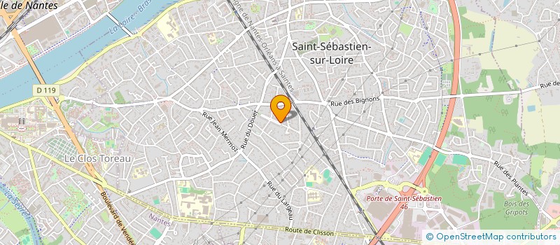 localisation de l'entreprise MADAME OUMEYA ADJALI  SAINT-SEBASTIEN-SUR-LOIRE