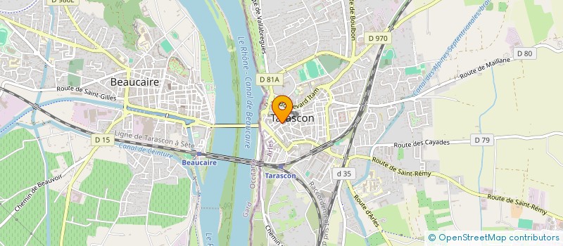 localisation de l'entreprise MADAME OUMEYMA GUEZZI à TARASCON
