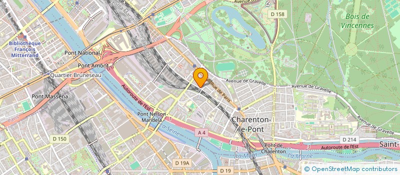 localisation de l'entreprise MADAME OUMOU BINATE à CHARENTON-LE-PONT