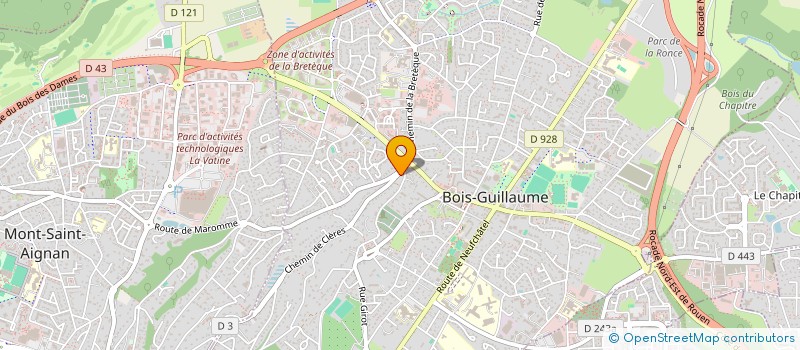 localisation de l'entreprise MADAME OUMOU BOBO BALDE à BOIS-GUILLAUME