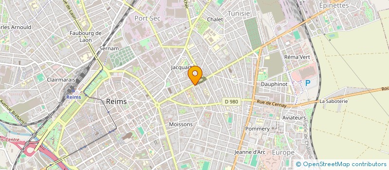 localisation de l'entreprise MADAME OUMOU CISSE  REIMS
