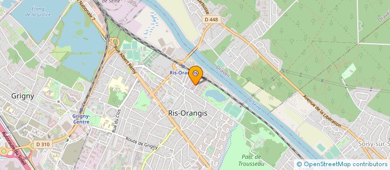 localisation de l'entreprise MADAME OUMOU CISSOKO à RIS-ORANGIS