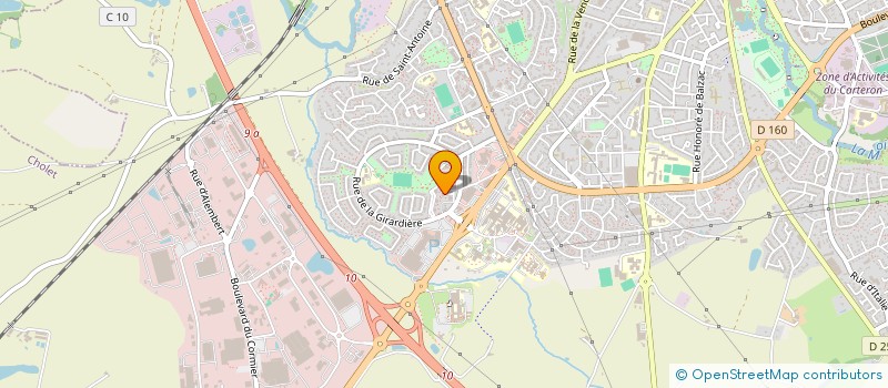 localisation de l'entreprise MADAME OUMOU CISSOKO à CHOLET