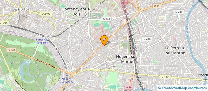 localisation de l'entreprise MADAME OUMOU DIA  NOGENT-SUR-MARNE