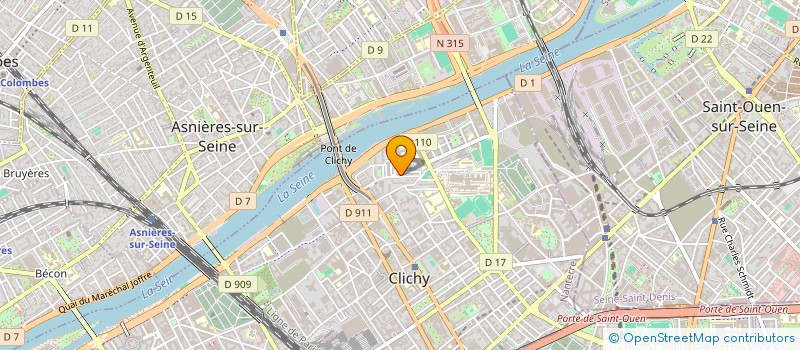localisation de l'entreprise MADAME OUMOU DIABY à CLICHY