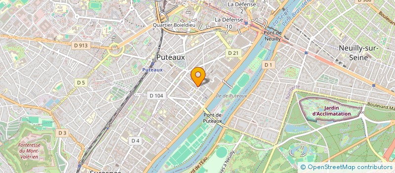 localisation de l'entreprise MADAME OUMOU DIALLO à PUTEAUX