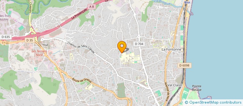 localisation de l'entreprise MADAME OUMOU KA à ANTIBES
