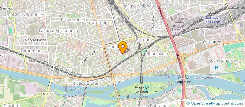 localisation de l'entreprise MADAME OUMOU KAMAGATE  TOURS