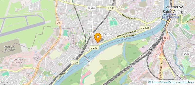 localisation de l'entreprise MADAME OUMOU KANTE  ABLON-SUR-SEINE