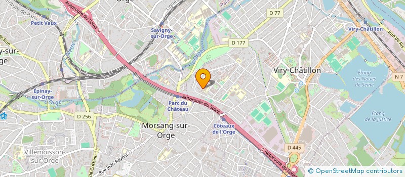 localisation de l'entreprise MADAME OUMOU N DIAYE à VIRY-CHATILLON