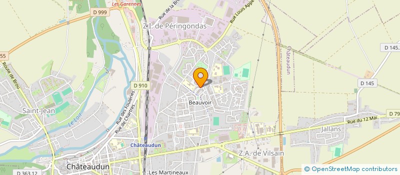 localisation de l'entreprise MADAME OUMOU SALL à CHATEAUDUN