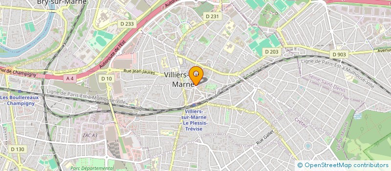 localisation de l'entreprise MADAME OUMOU SALL  VILLIERS-SUR-MARNE