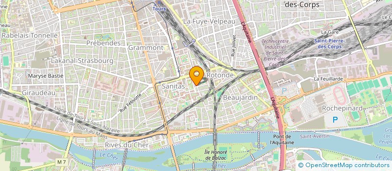 localisation de l'entreprise MADAME OUMOU SOUARE  TOURS