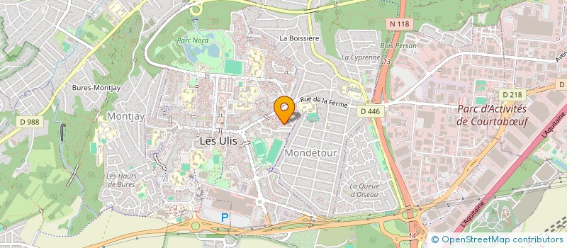 localisation de l'entreprise MADAME OUMOU SYLLA  LES ULIS