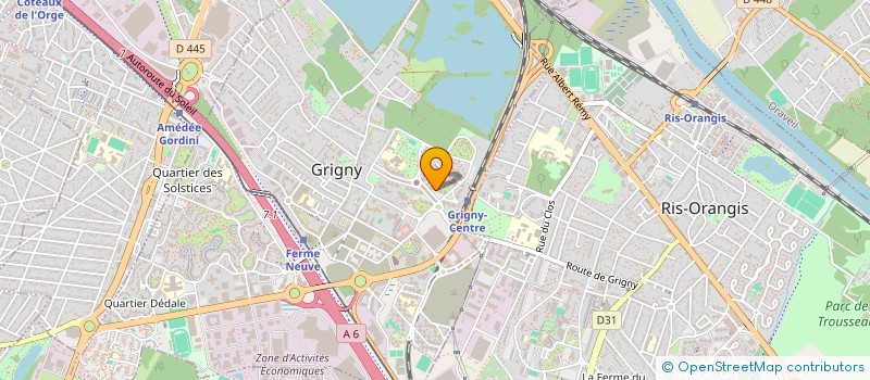 localisation de l'entreprise MADAME OUMOU TOURE  GRIGNY