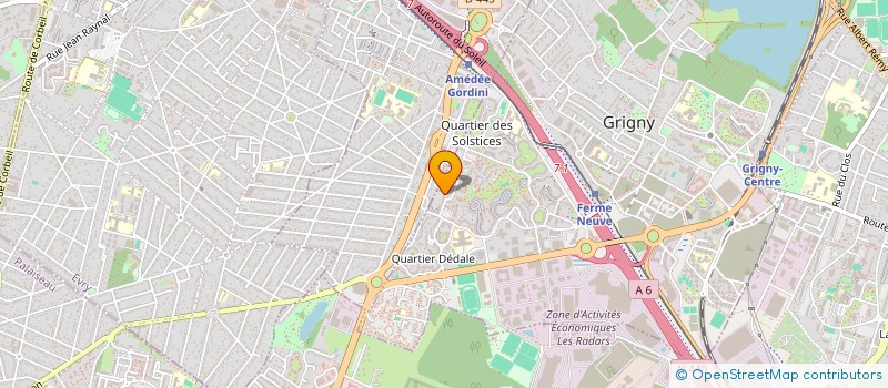 localisation de l'entreprise MADAME OUMOU TRAORE à GRIGNY