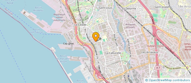 localisation de l'entreprise MADAME OUMRIA DAHAMI à MARSEILLE