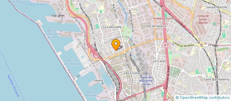 localisation de l'entreprise MADAME OUMY CISSE à MARSEILLE