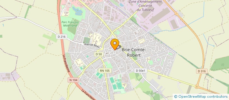 localisation de l'entreprise MADAME OUMY KHAIRY NDIAYE  BRIE-COMTE-ROBERT