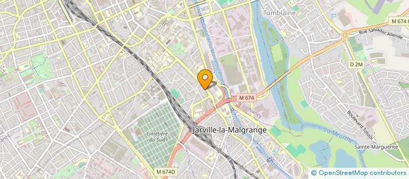 localisation de l'entreprise MADAME OUMY SECK  NANCY