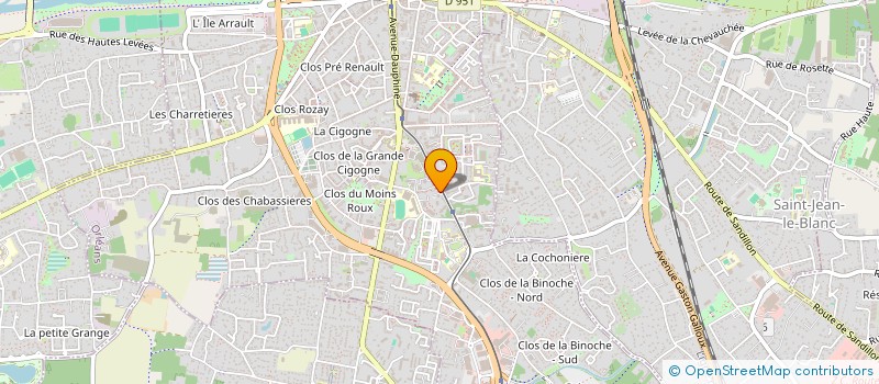 localisation de l'entreprise MADAME OUNAYDA MDERE  ORLEANS