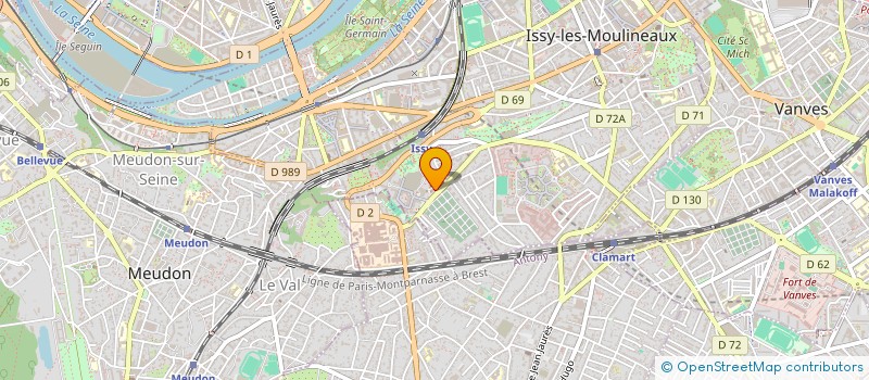 localisation de l'entreprise MADAME OUNISSA NAIT ABDERRAHMANE à ISSY-LES-MOULINEAUX