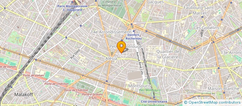 localisation de l'entreprise MADAME OURAMDANE AYAD  PARIS