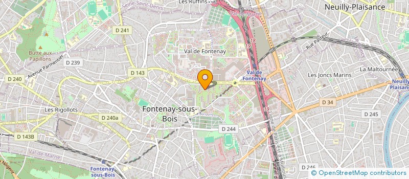 localisation de l'entreprise MADAME OURDA NEMMICHE à FONTENAY-SOUS-BOIS