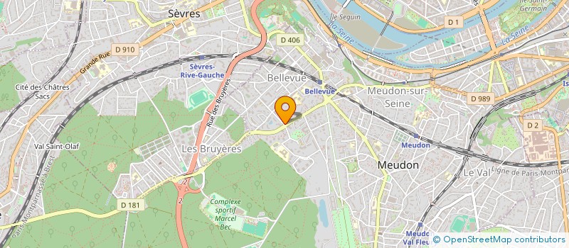 localisation de l'entreprise MADAME OURDIA OUDJEBOUR à MEUDON